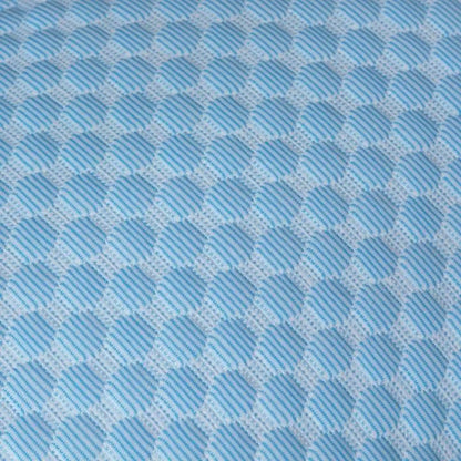 Structure du tissu NoctaFresh favorisant la circulation de l’air pour un confort nocturne plus agréable